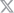 X